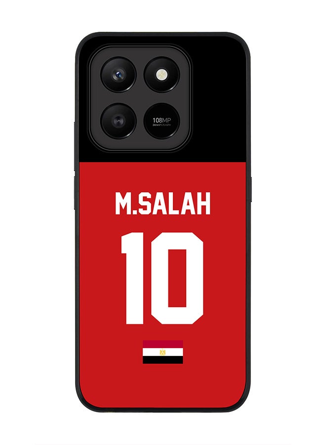 For Honor X7d 4G / X7d 5G / 400 Smart Case,Slim fit Camera Protection, Shockproof Thin Phone cover  - Football - Egypt,  M.Salah